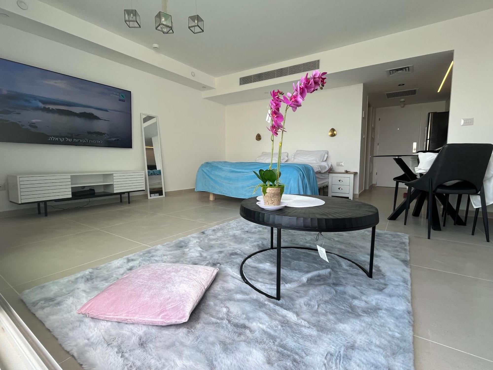 Apartment Sea Side מפוארת באילת סטודיו גדול